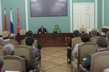 Заседание Совета делового сотрудничества Санкт-Петербурга и Республики Беларусь